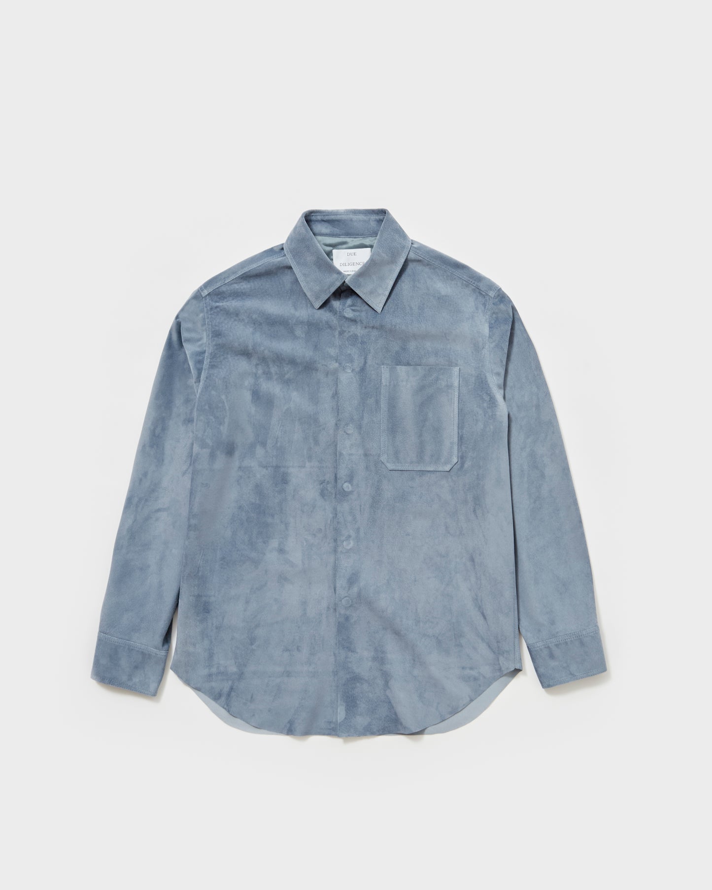 SUEDE SHIRT - Due Diligence Apparel