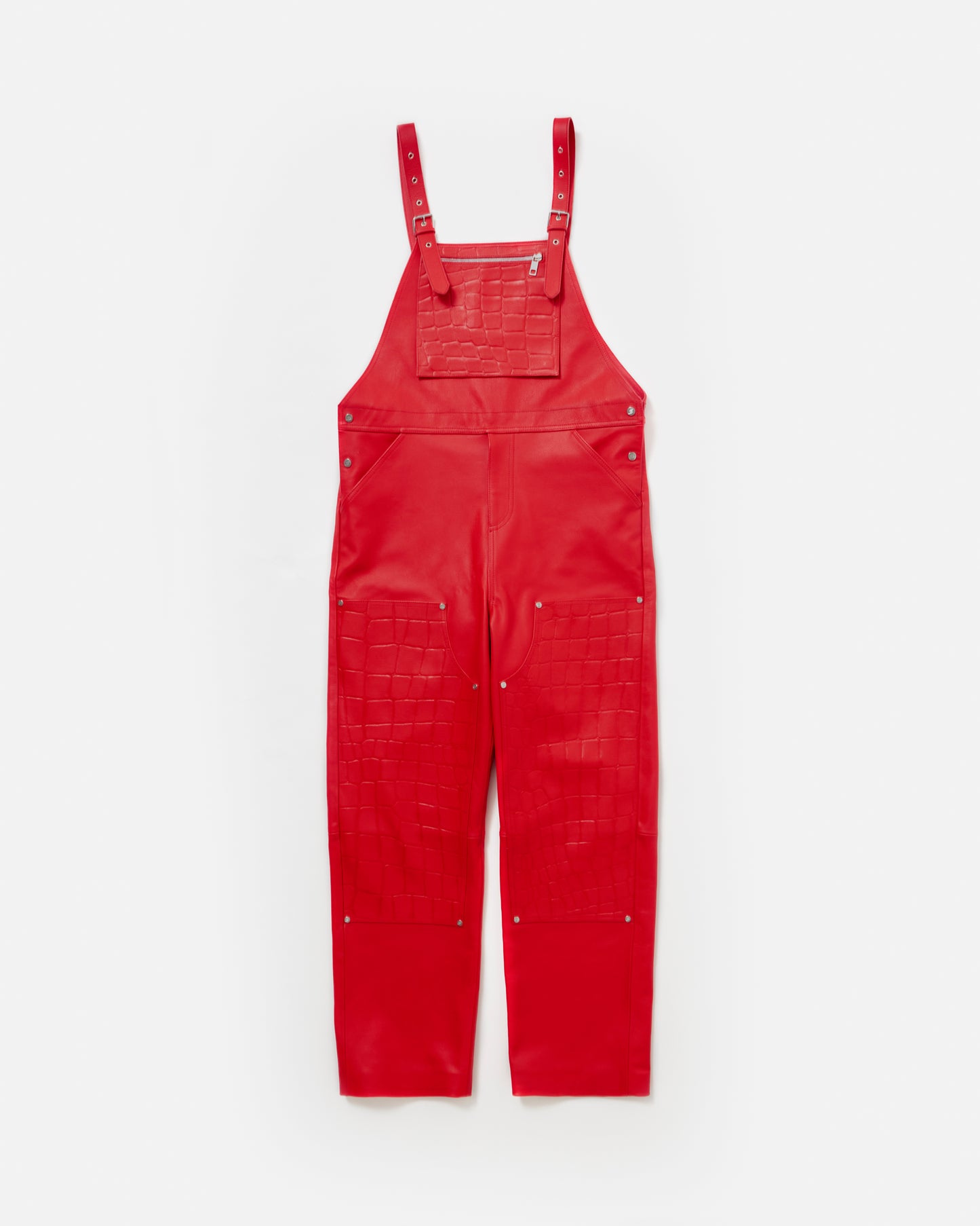 LEATHER DUNGAREE - Due Diligence Apparel