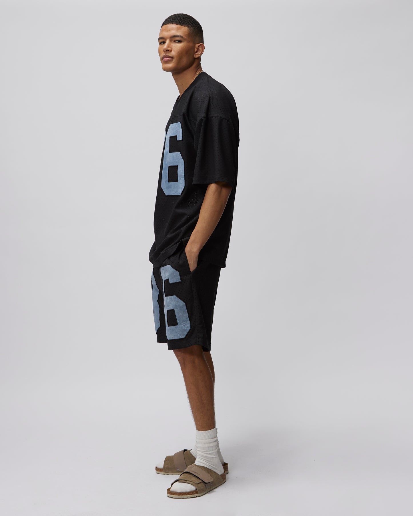 PERFORATED WOOL 86 TOP - Due Diligence Apparel