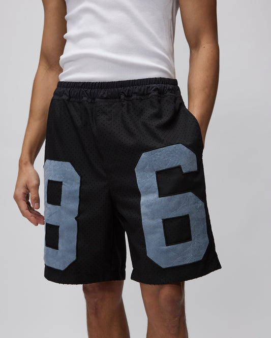 PERFORATED WOOL 86 SHORT - Due Diligence Apparel