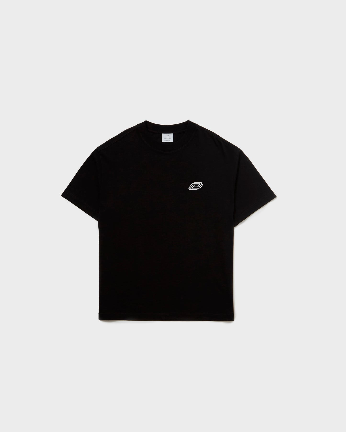 Due Diligence Logo T Shirt In Black - Due Diligence Apparel