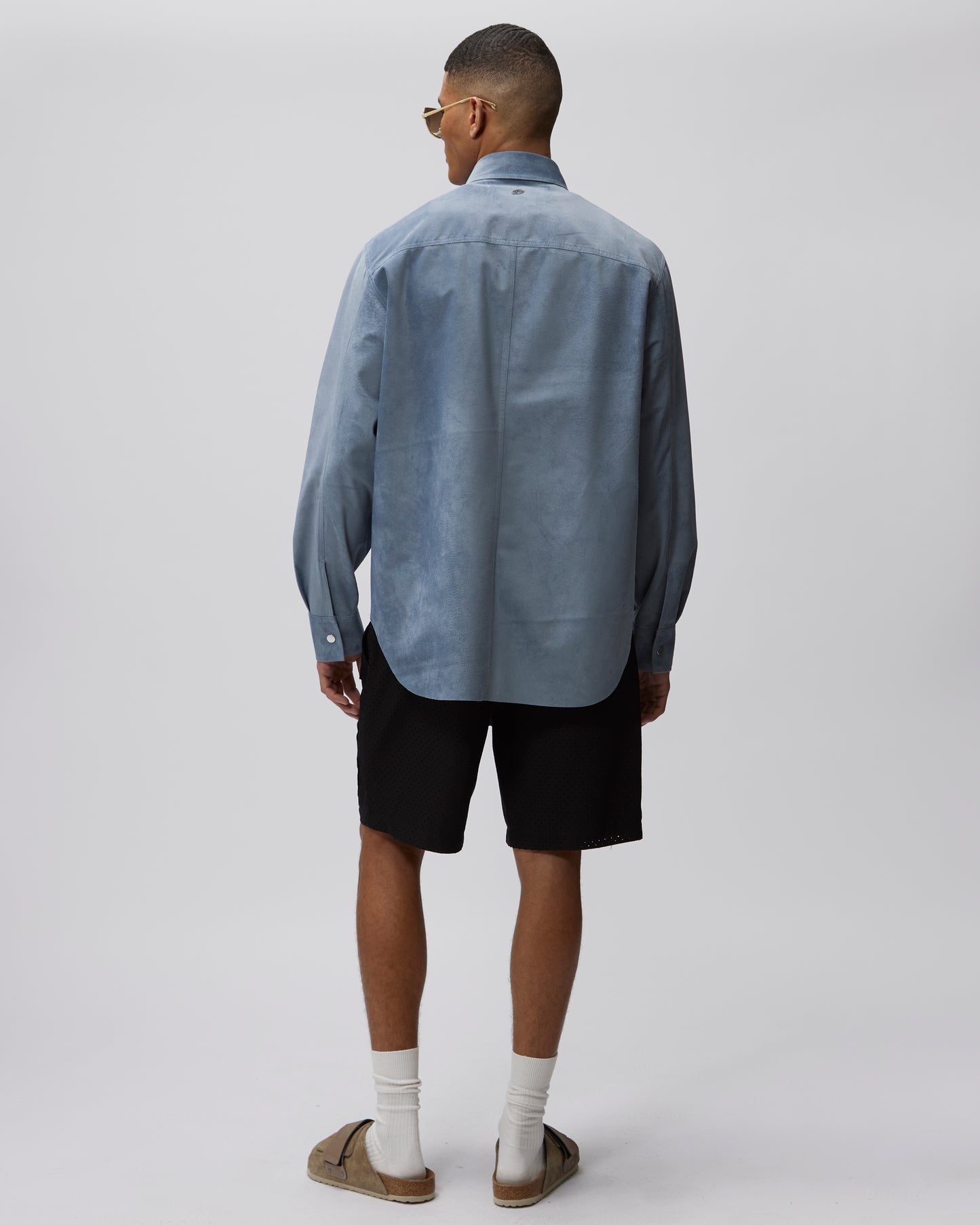 SUEDE SHIRT - Due Diligence Apparel