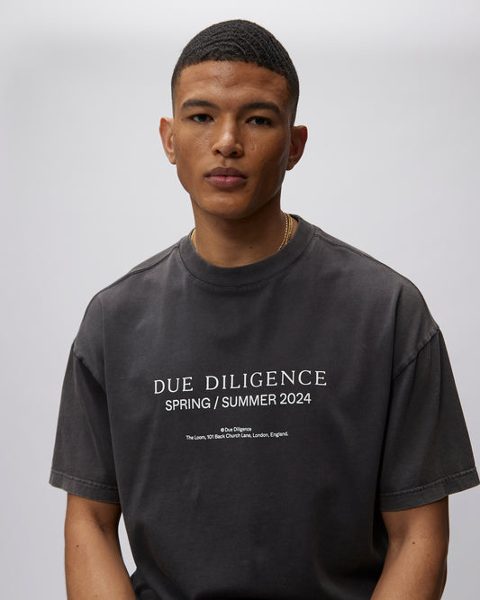 T-SHIRT WITH SPRING SUMMER PRINT - Due Diligence Apparel