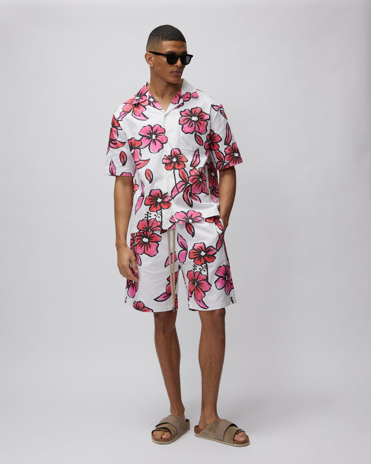FLORAL COTTON SHIRT - Due Diligence Apparel