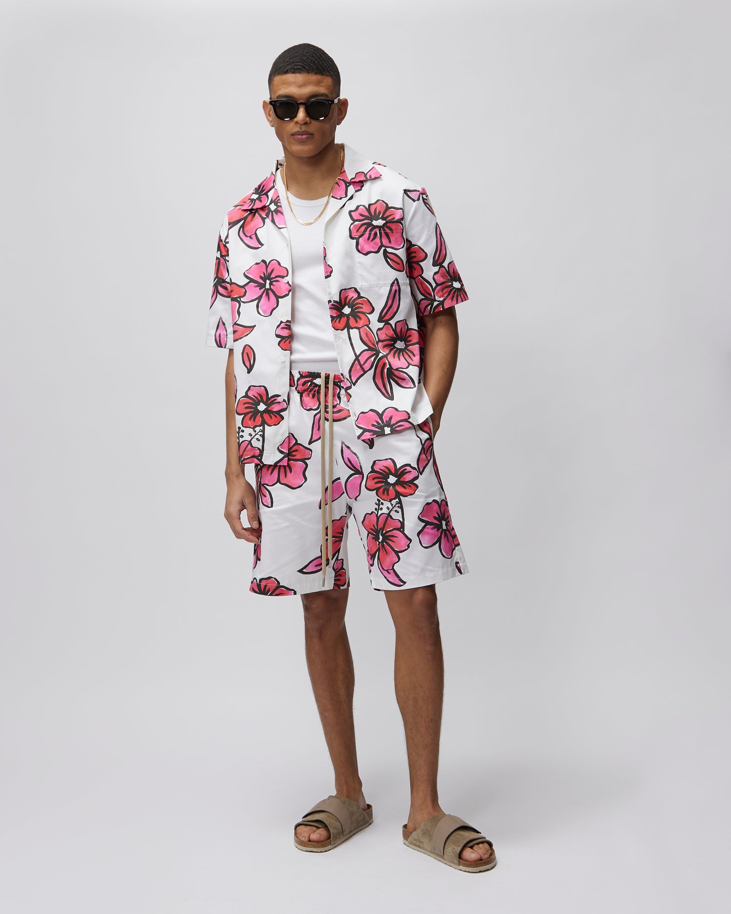 FLORAL COTTON SHIRT - Due Diligence Apparel