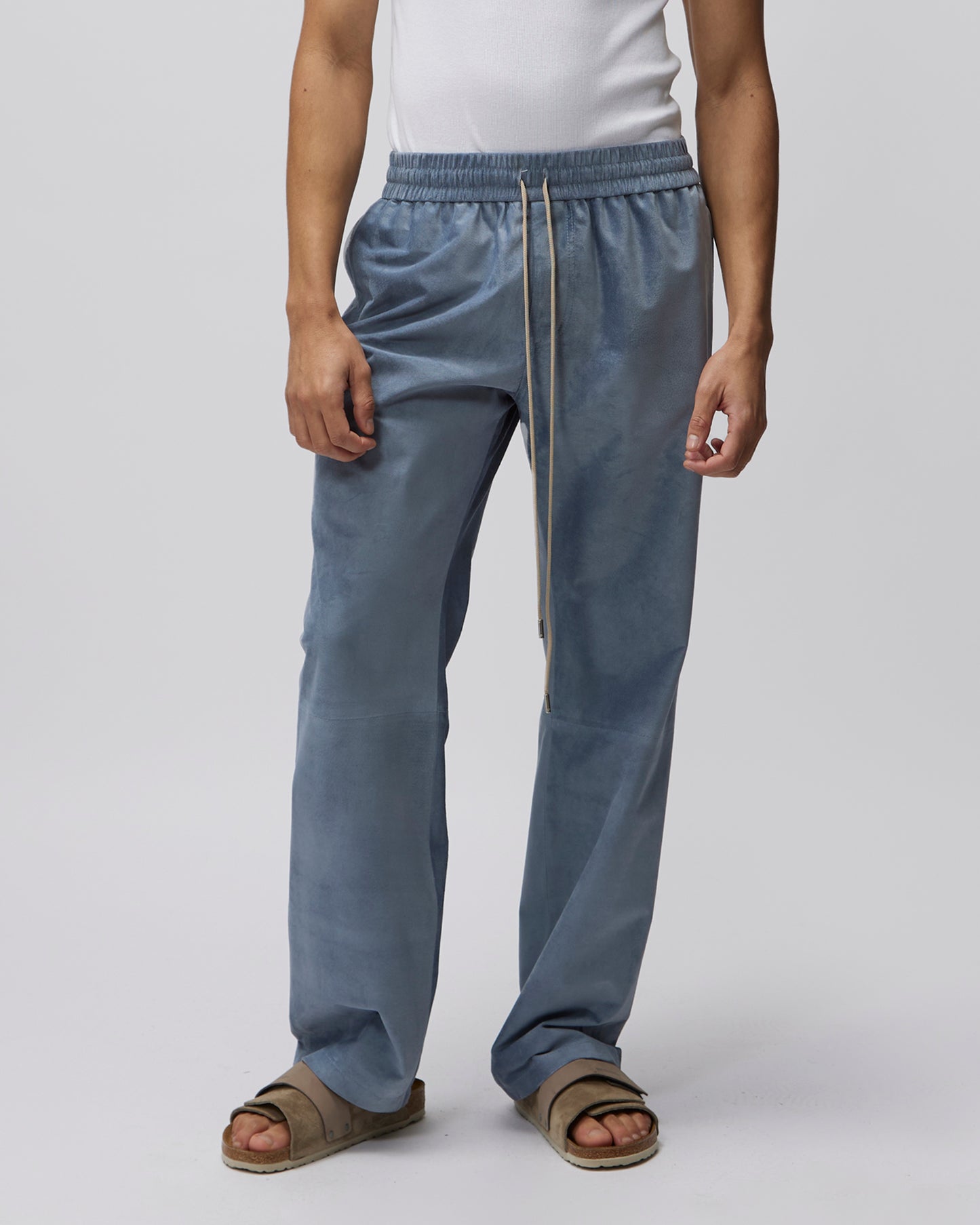 SUEDE TROUSERS - Due Diligence Apparel