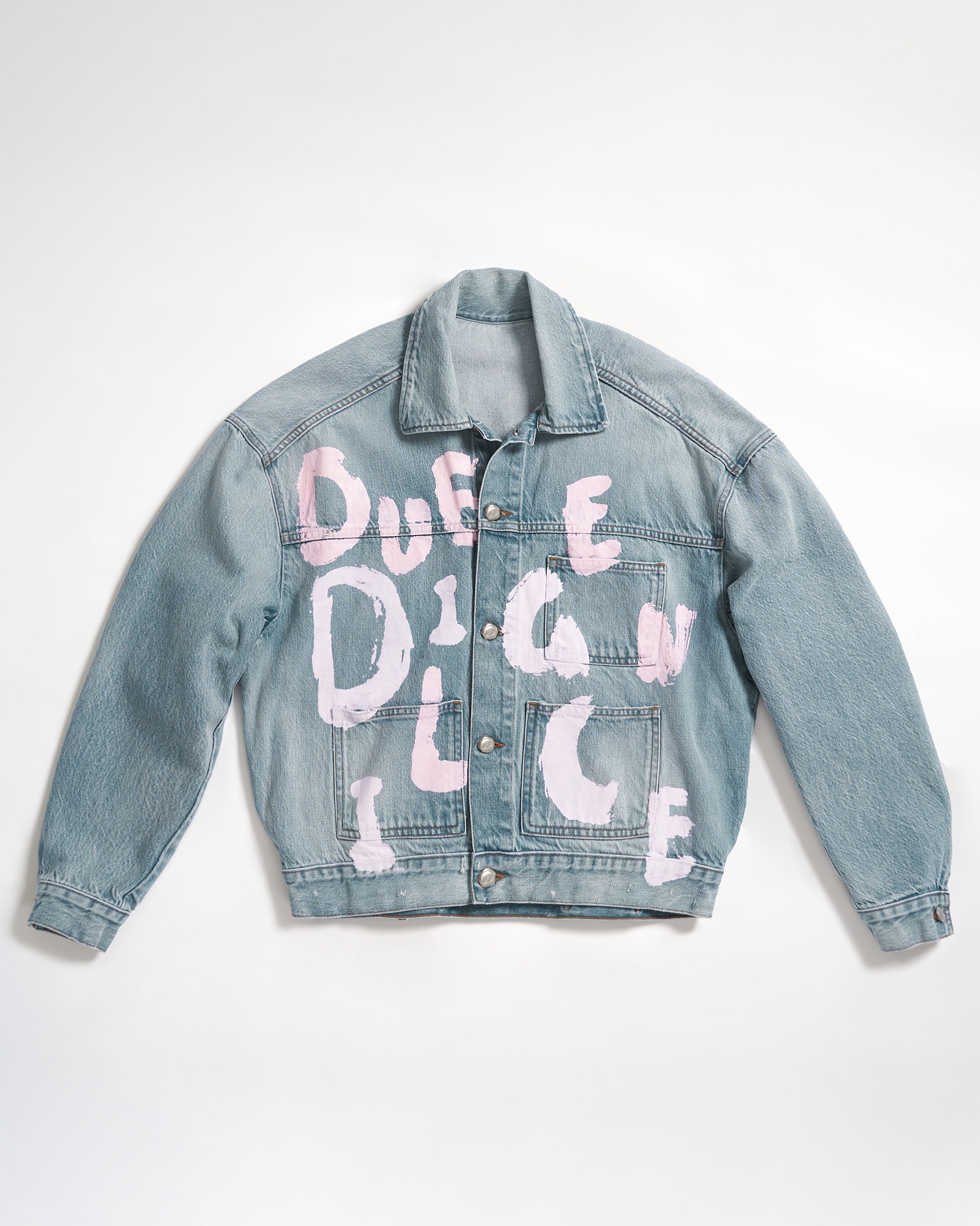 Chemical wash Denim Jackets from AW22 collection