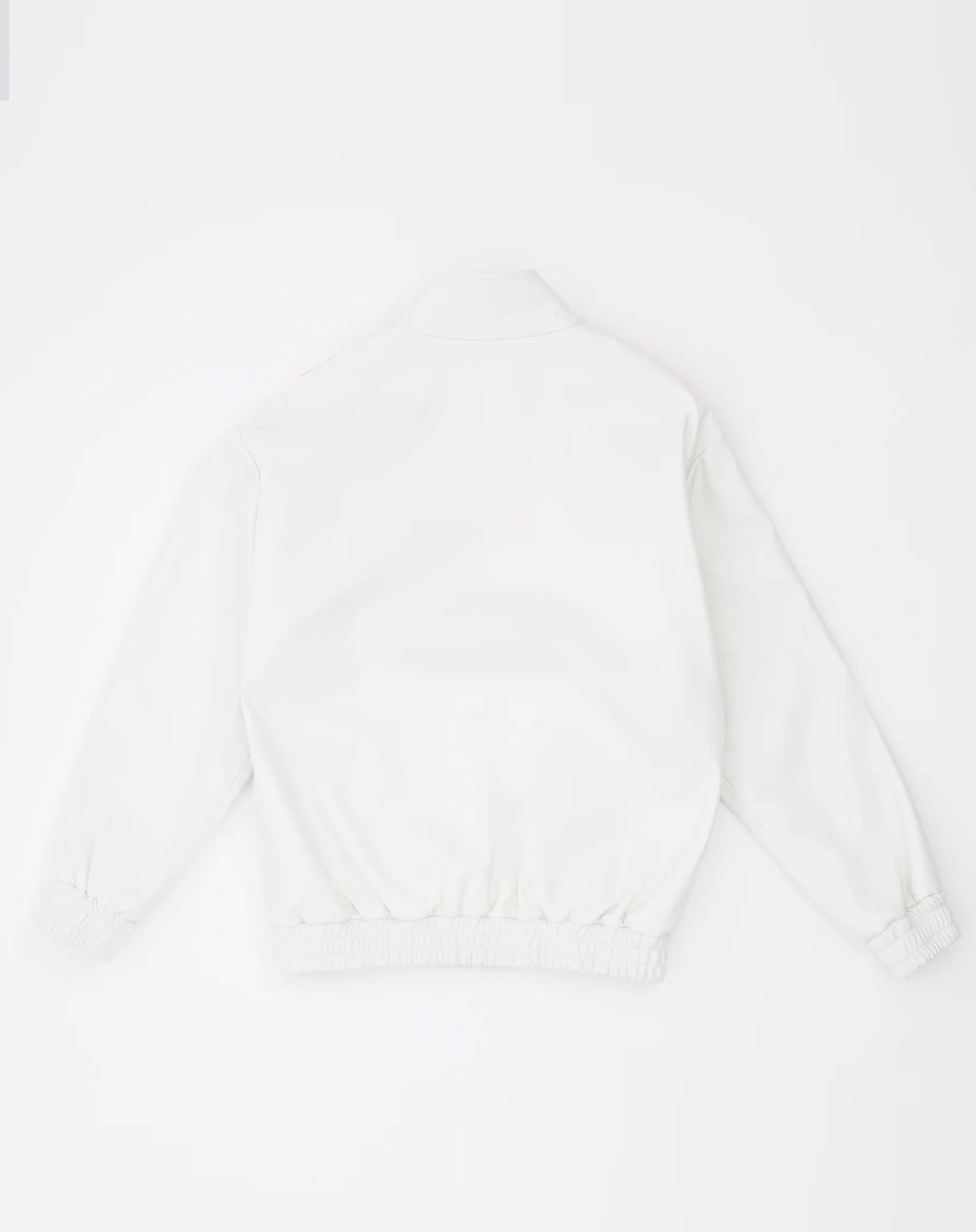 Leather Track Jacket With Side Stripes - Due Diligence Apparel