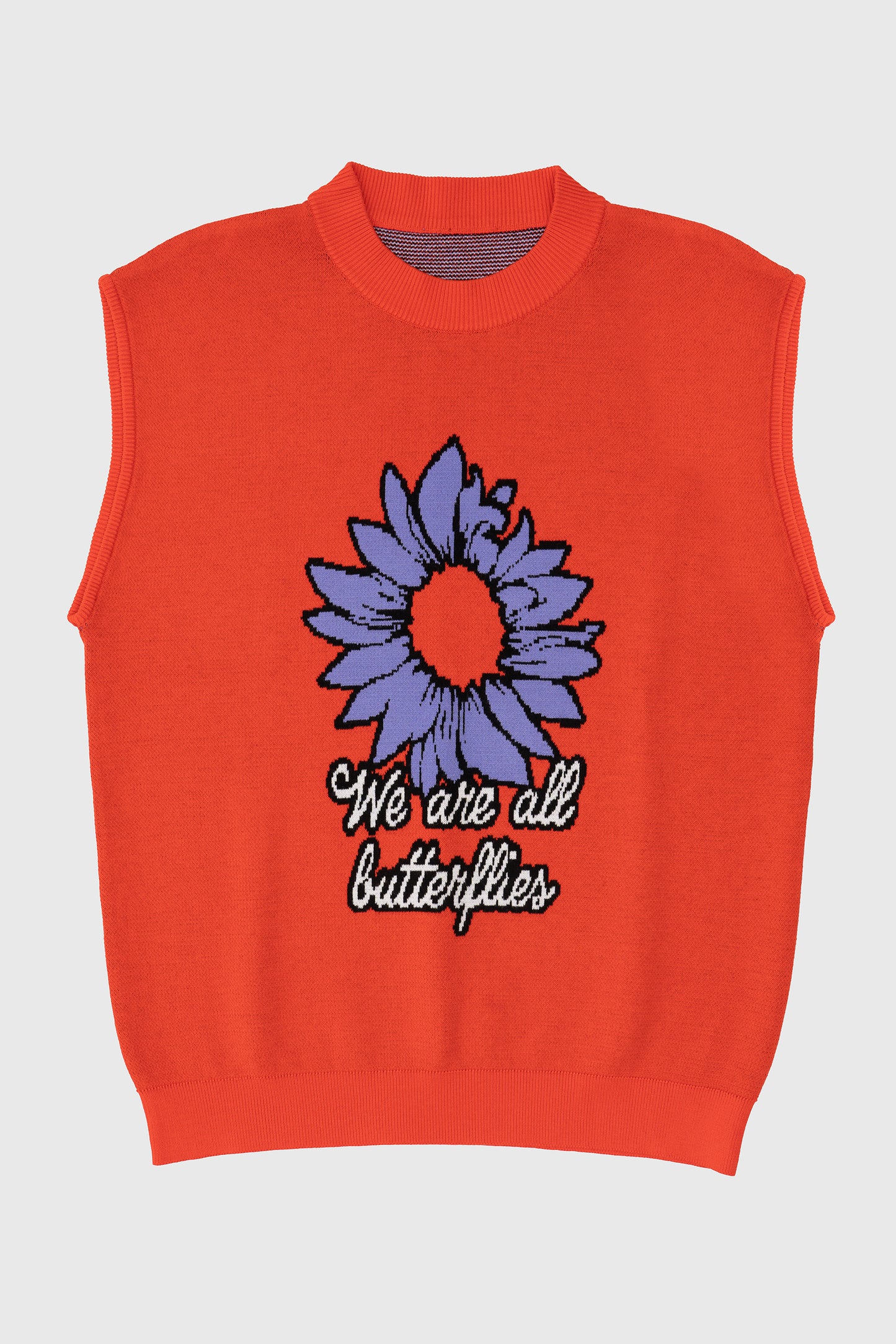 Sunflower Jacquard Knitted Tank - Due Diligence Apparel