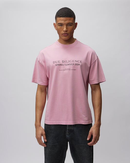 T-SHIRT WITH SPRING SUMMER PRINT - Due Diligence Apparel