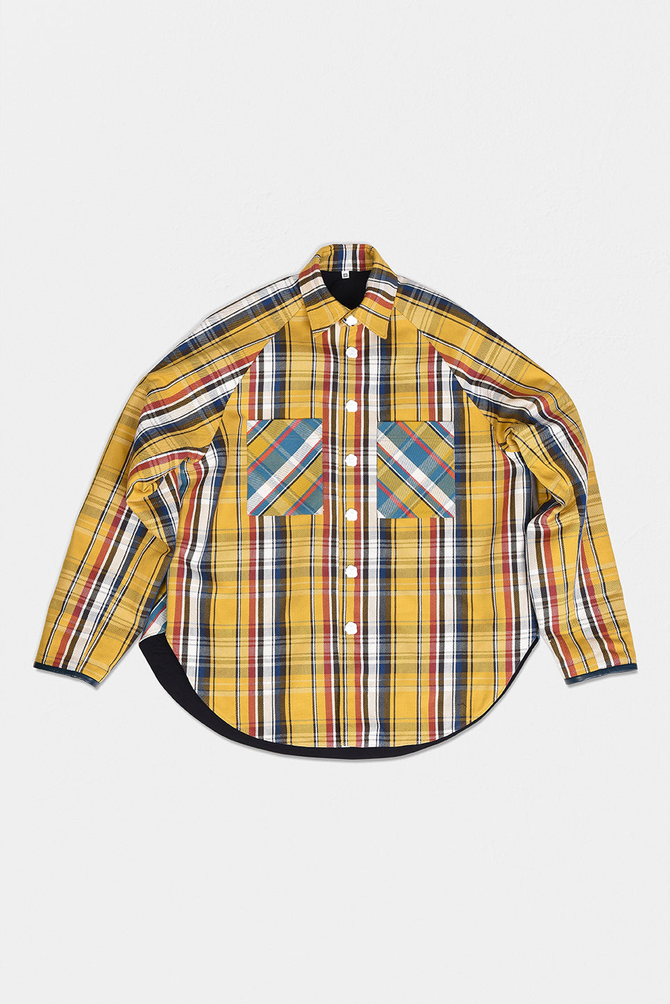 Oversized Reversible Check Shirt - Due Diligence Apparel