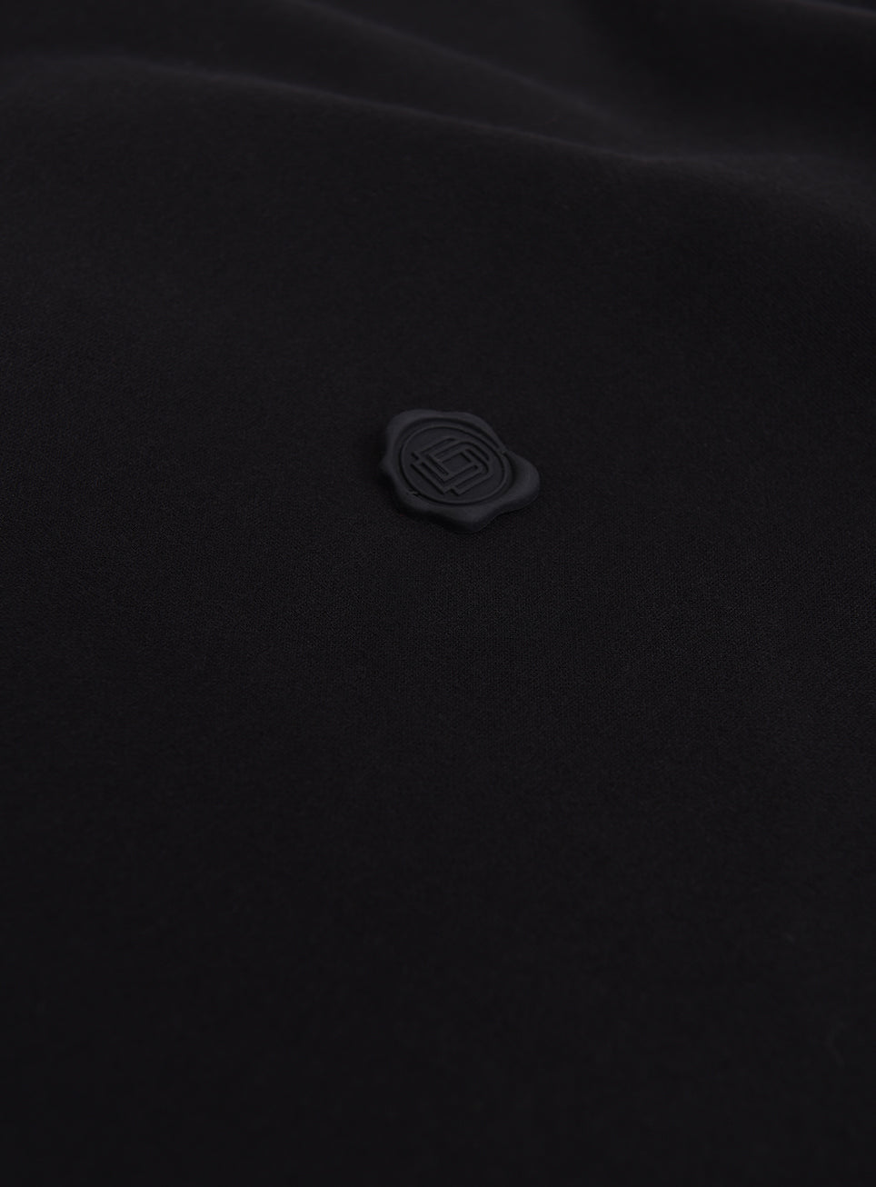 Oversized Hoodie In Black - Due Diligence Apparel