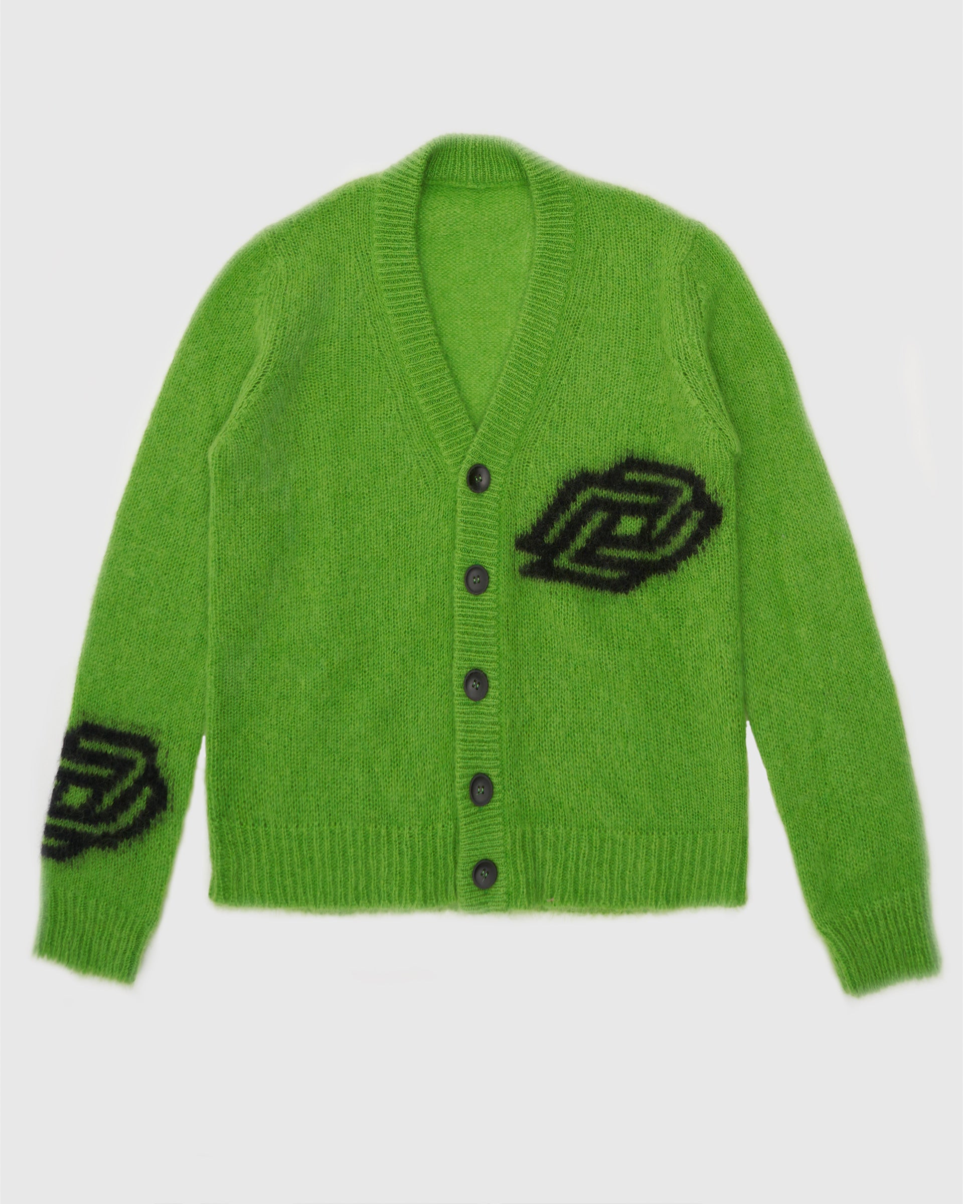 Monogram Mohair Cardigan