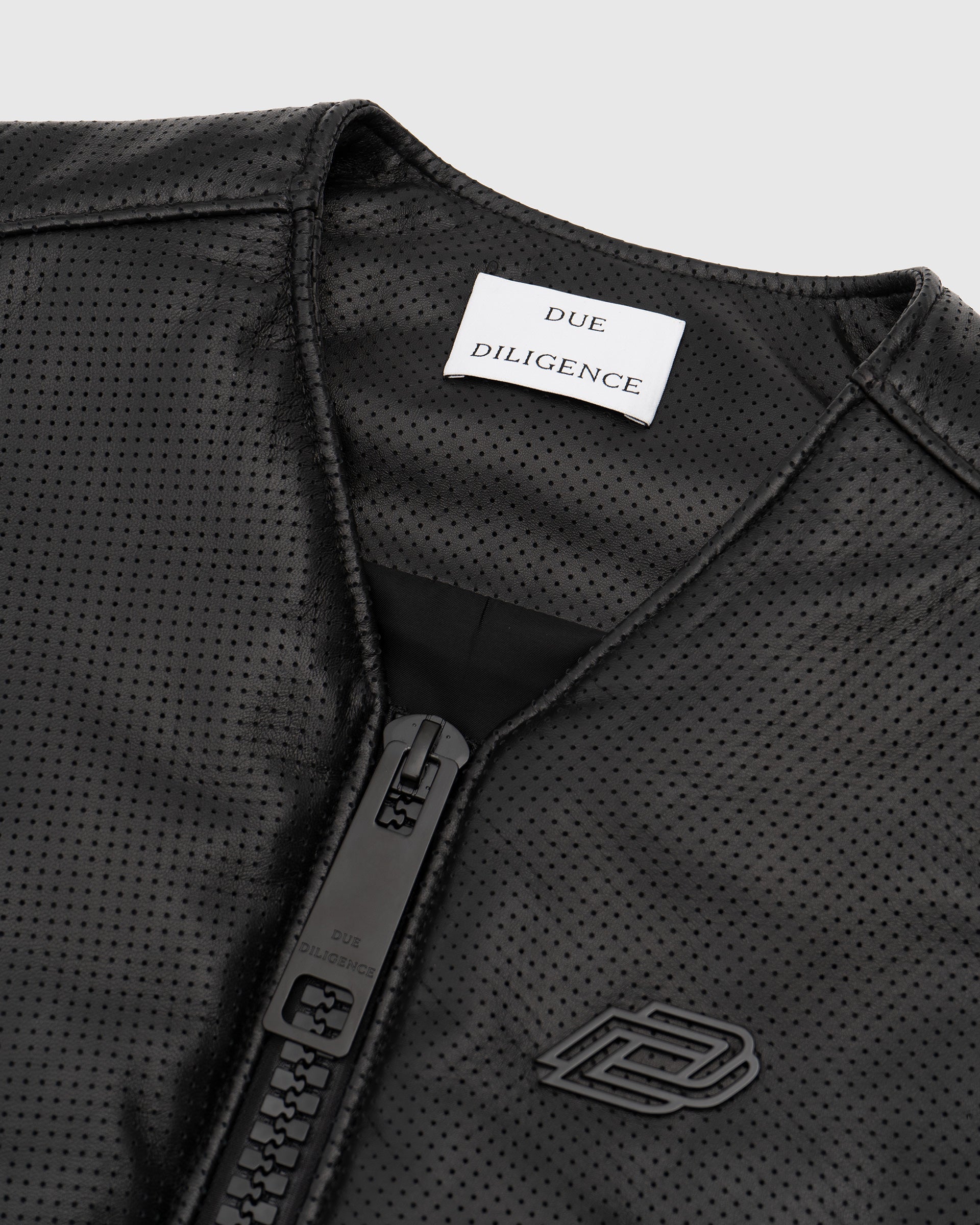 Nappa Leather Down Fill Gilet - Due Diligence Apparel