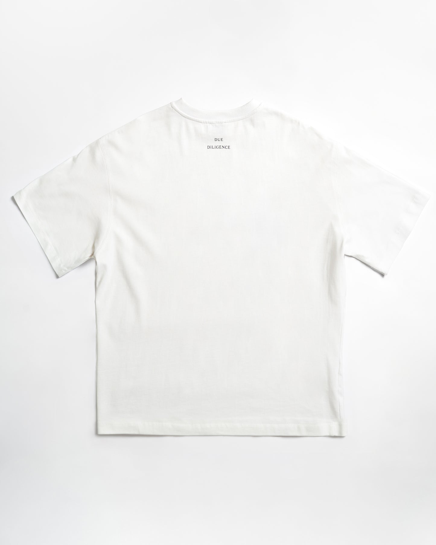 due diligence white tee mens